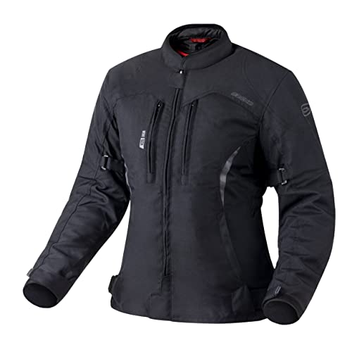 Ozone Delta IV Lady Textil kurtka motocyklowa dla kobiet, membrana, łokcie i ramiona, 3 kanały wentylacyjne, elementy odblaskowe, 4 kieszenie