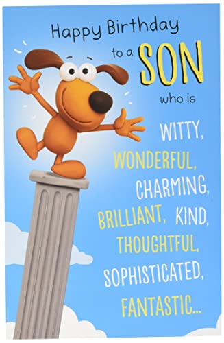 Kartka urodzinowa dla syna - zabawna kartka urodzinowa - humor kartka urodzinowa - kartka urodzinowa dla niego