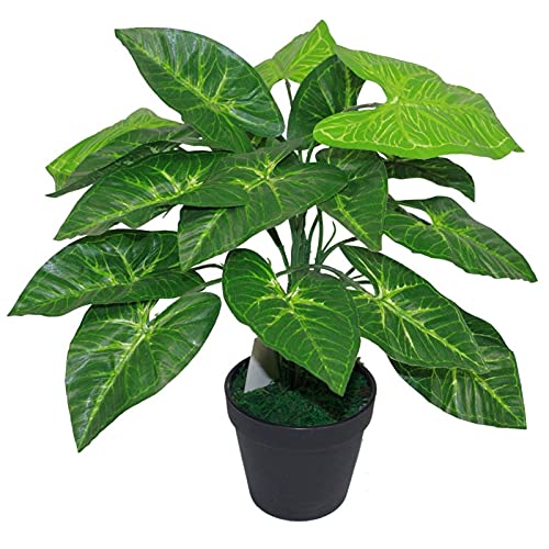 Leaf Design UK realistyczna duża sztuczna roślina liściasta z doniczką