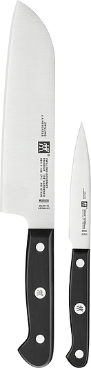 Zwilling 2-Częściowy Zestaw Noży Gourmet schwarz