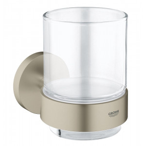 GROHE 40447EN1 Essentials Crystal glass with holder