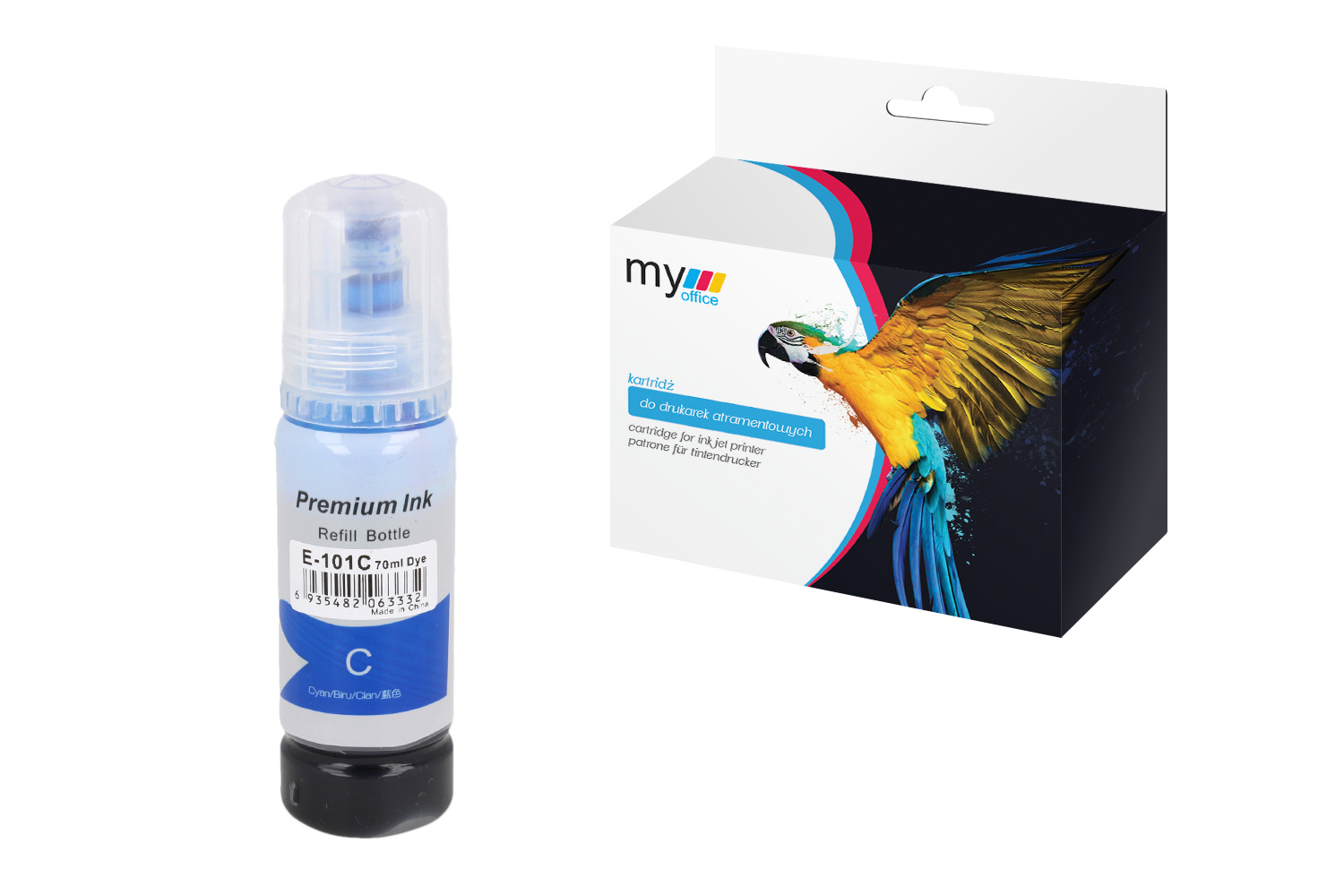 Zamiennik tuszu Epson T101 C marki My Office