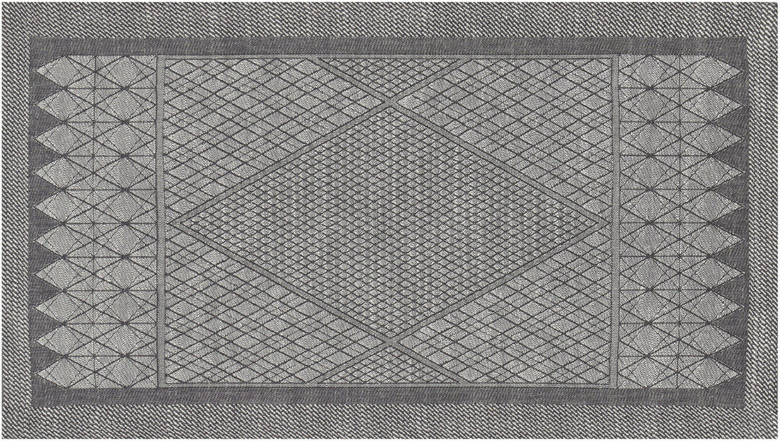 Le Jacquard Fran ais Podkładka żakardowa Club Ligne Jasnoszara