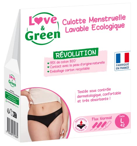 LG Figi menstruacyjne Zmywalne Ekologiczne Rozmiar L Flux Normalny