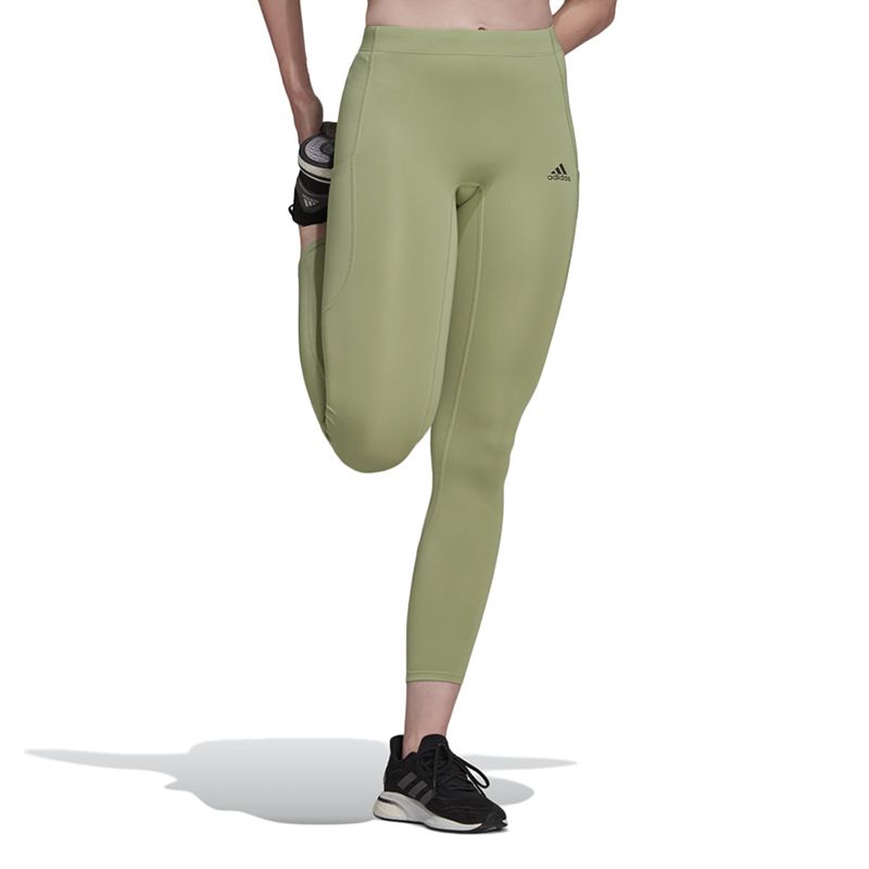 Legginsy adidas Fastimpact Running 7/8 HD7056 - zielone