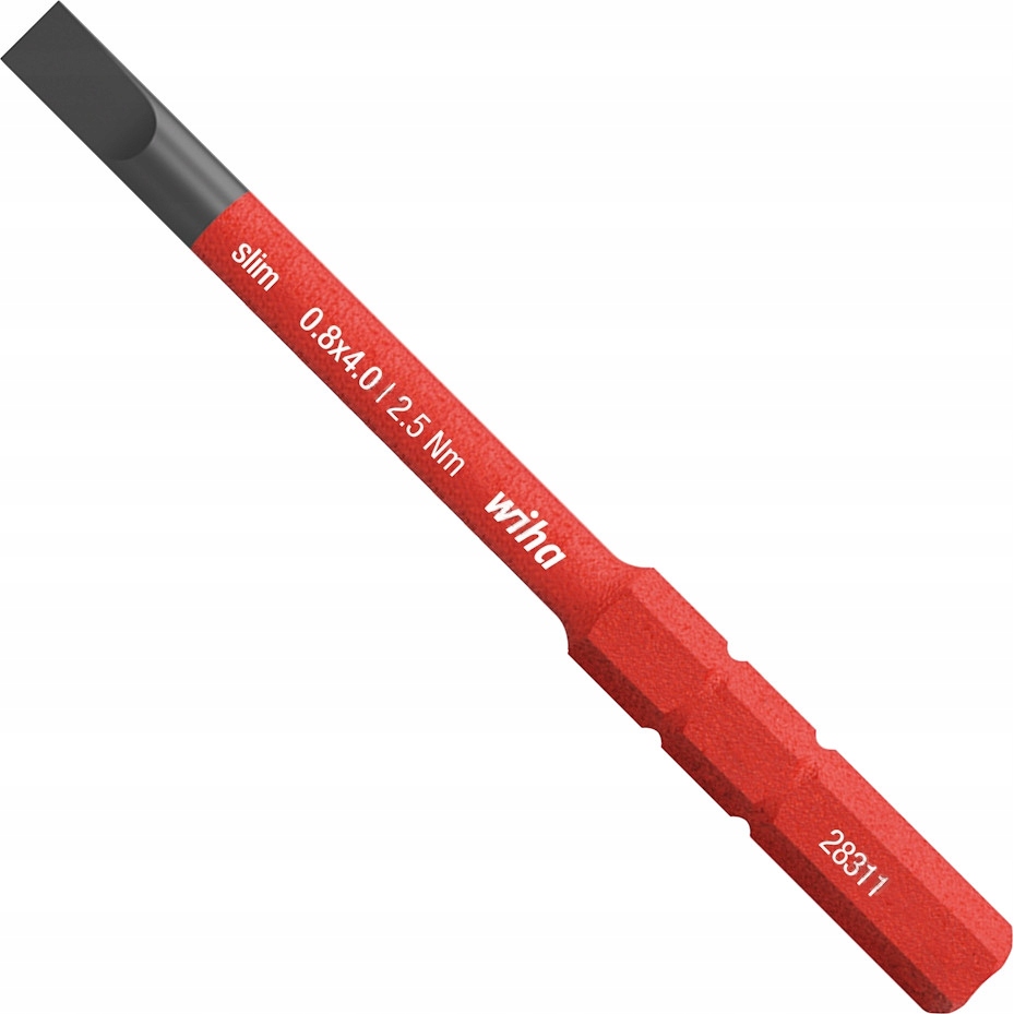 Wiha Bit slimBit electric płaski 4,0 mm x 75 mm 283110040 34580 34580