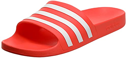 adidas Sandały damskie Adilette Aqua Slide, Solarny czerwony Ftwr biały słoneczny czerwony, 46 EU