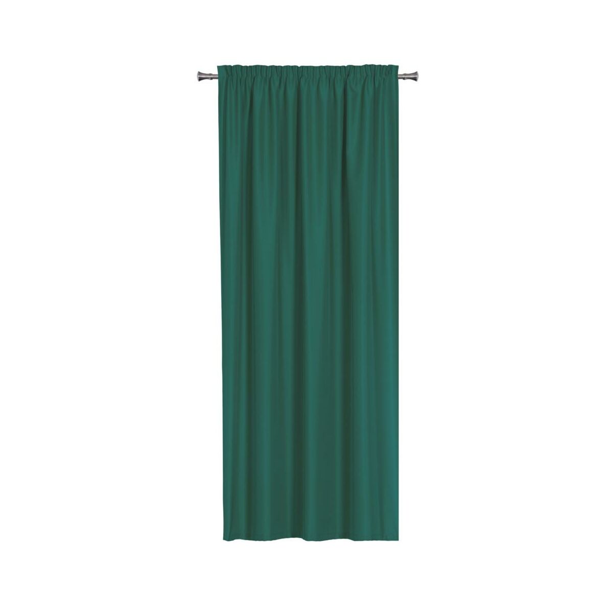 Zasłona Oxford zielona 140 x 260 cm na taśmie
