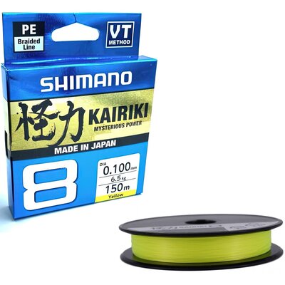 Shimano Plecionka Kairiki 8 Sx 0,10 Yellow