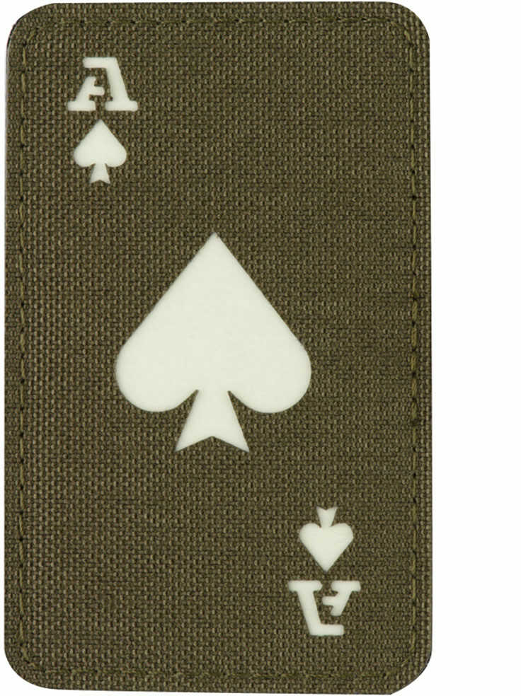 Naszywka fluorescencyjna M-Tac Ace Of Spades Laser Cut - Ranger Green/GID (51109239)