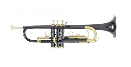 Roy Benson Roy benson BB trąbki Mod.TR-101 K antracyt lakier na bazie wody., W zestawie: etui RB701052
