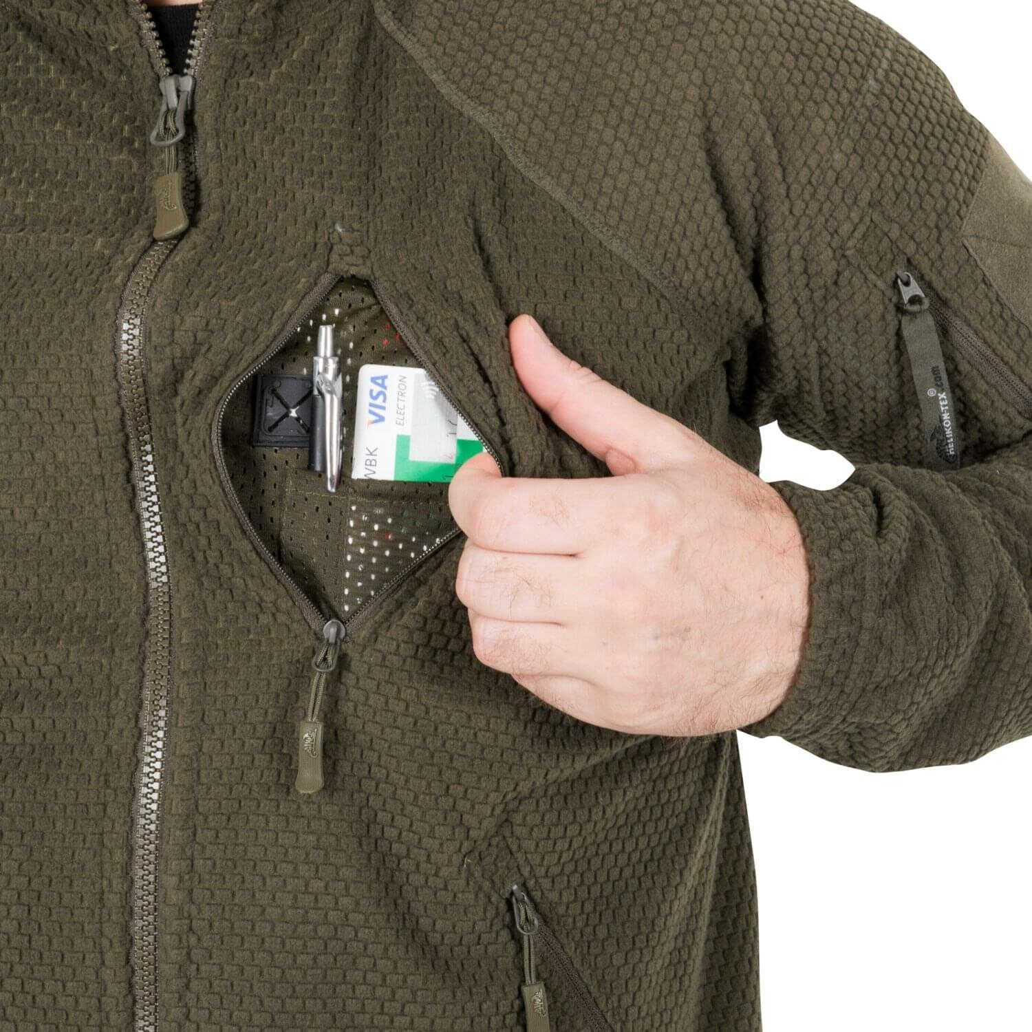 Bluza Helikon ALPHA TACTICAL - Grid Fleece - XL (BL-ALT-FG-37-B06)