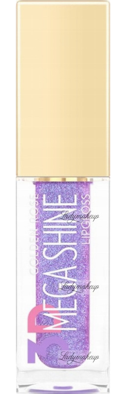 Golden Rose - 3D Mega Shine Lipgloss - Błyszczyk do ust - 5,2 ml - 122