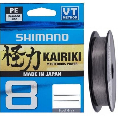 Shimano Plecionka Kairiki 8 150 m 0,06 mm Gray