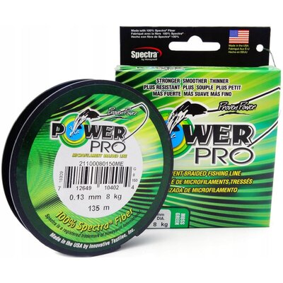 Power Pro Plecionka 0.13mm/135m (zielona)