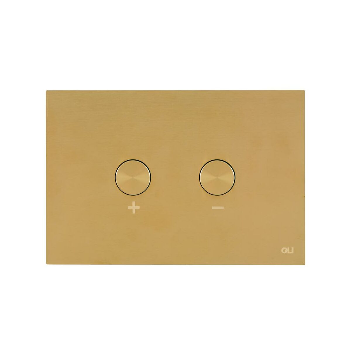 Przycisk spłukujący do stelaża pneumatyczny Blink Złoty Oli