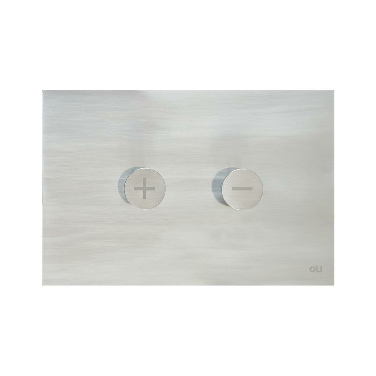 Przycisk spłukujący do stelaża pneumatyczny Trumpet Szczotkowany Oli