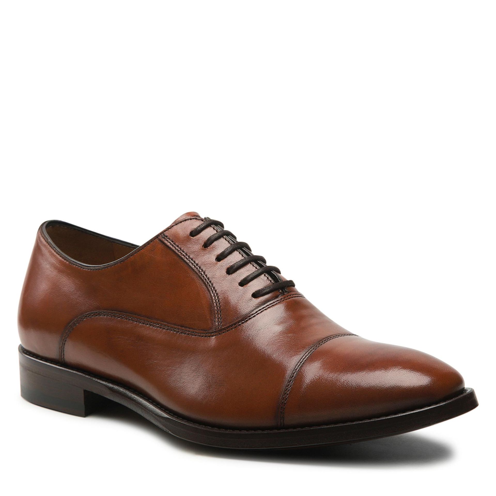 Półbuty LORD PREMIUM - Oxford 5500 Light Brown L03