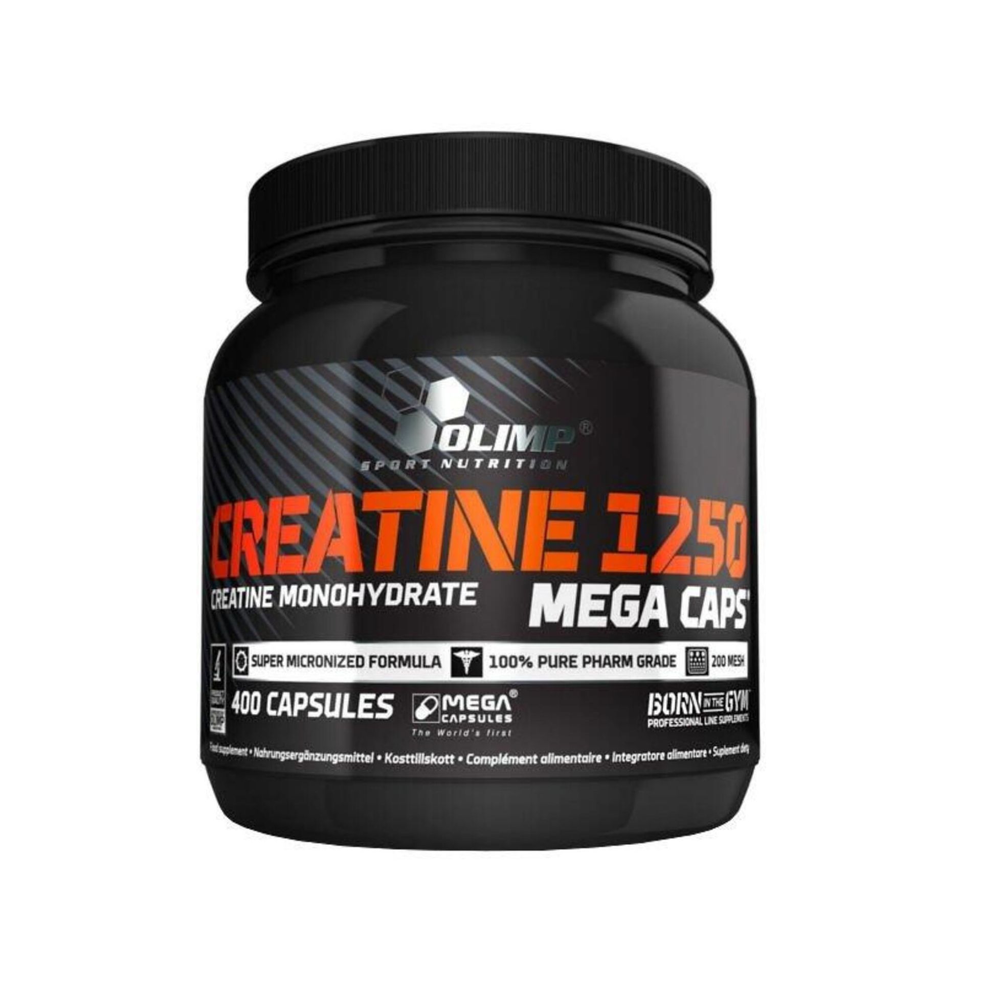 Olimp Olimp Creatine Mega Caps 1250 kreatyna 400 kapsułek