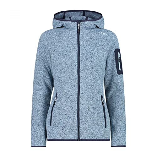 CMP, Damska kurtka Fix Hood, Woman, Cristall Blue-Blue Ink, 44