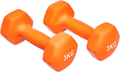 AmazonBasics Dumbbell Pair 2 X 3 kg NPDBP3KG-SX