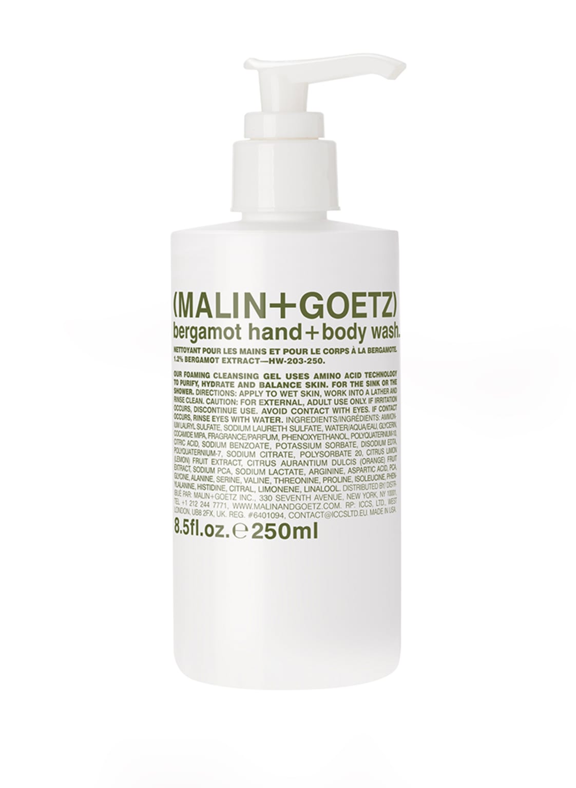 (Malin+Goetz) Bergamot Hand + Body Wash