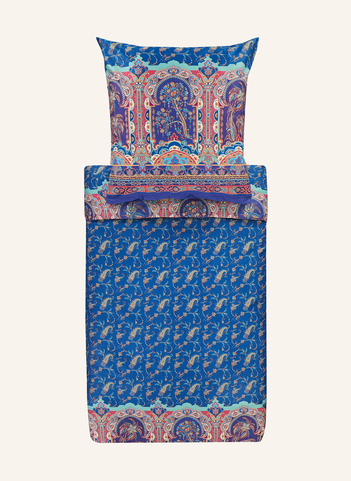 Bassetti Pościel Piazza Dei Normanni p1 blau