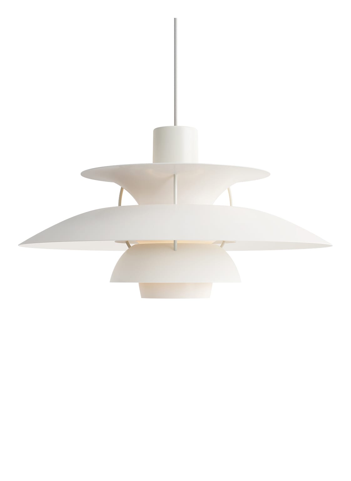 Louis Poulsen Lampa Sufitowa Ph 5 weiss