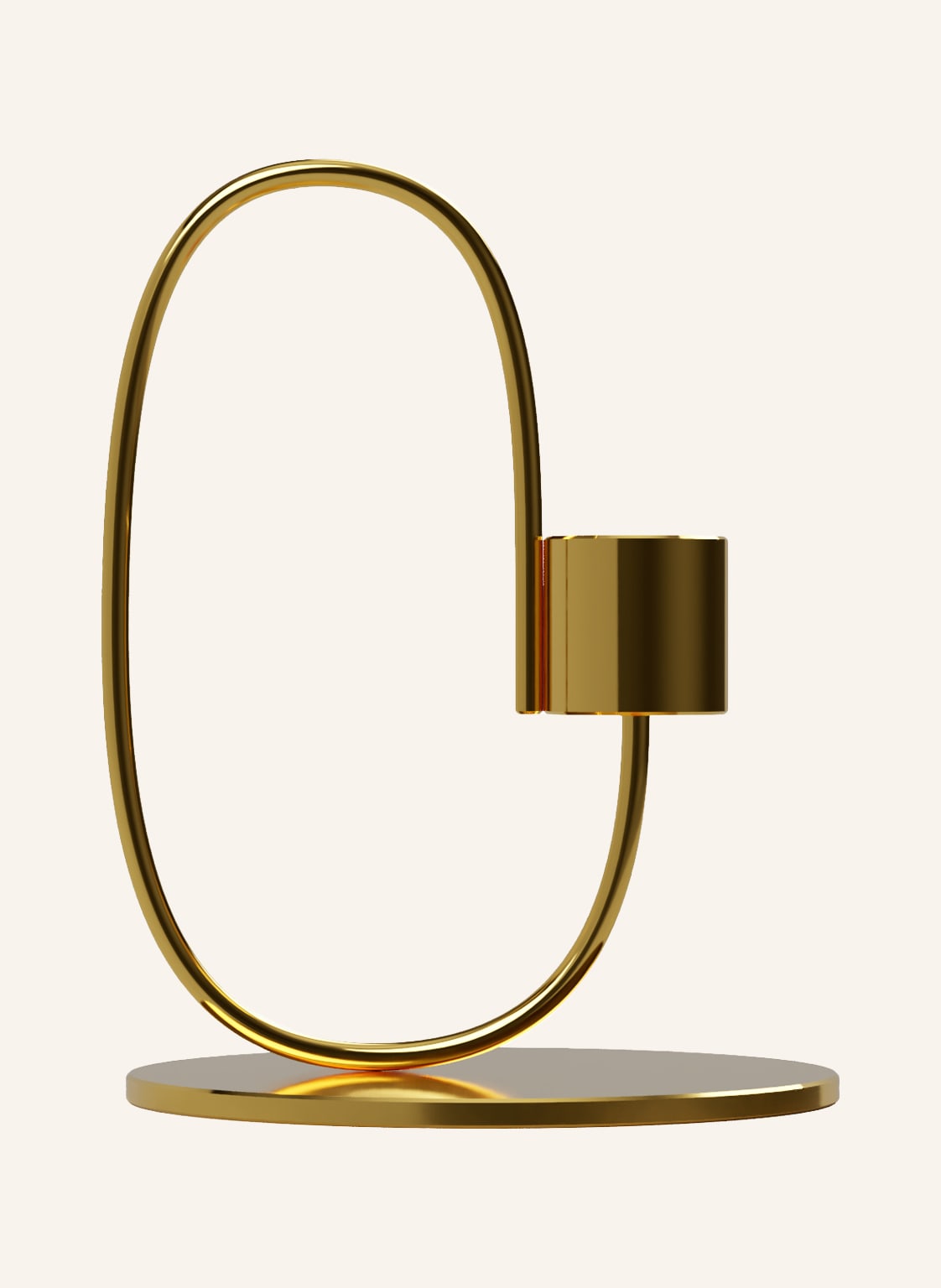 Cooee Design Świecznik Swoop gold