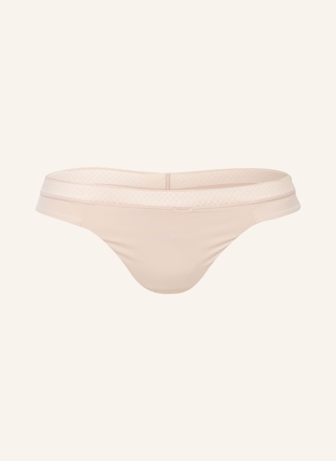 Calvin Klein Stringi Seductive Comfort beige