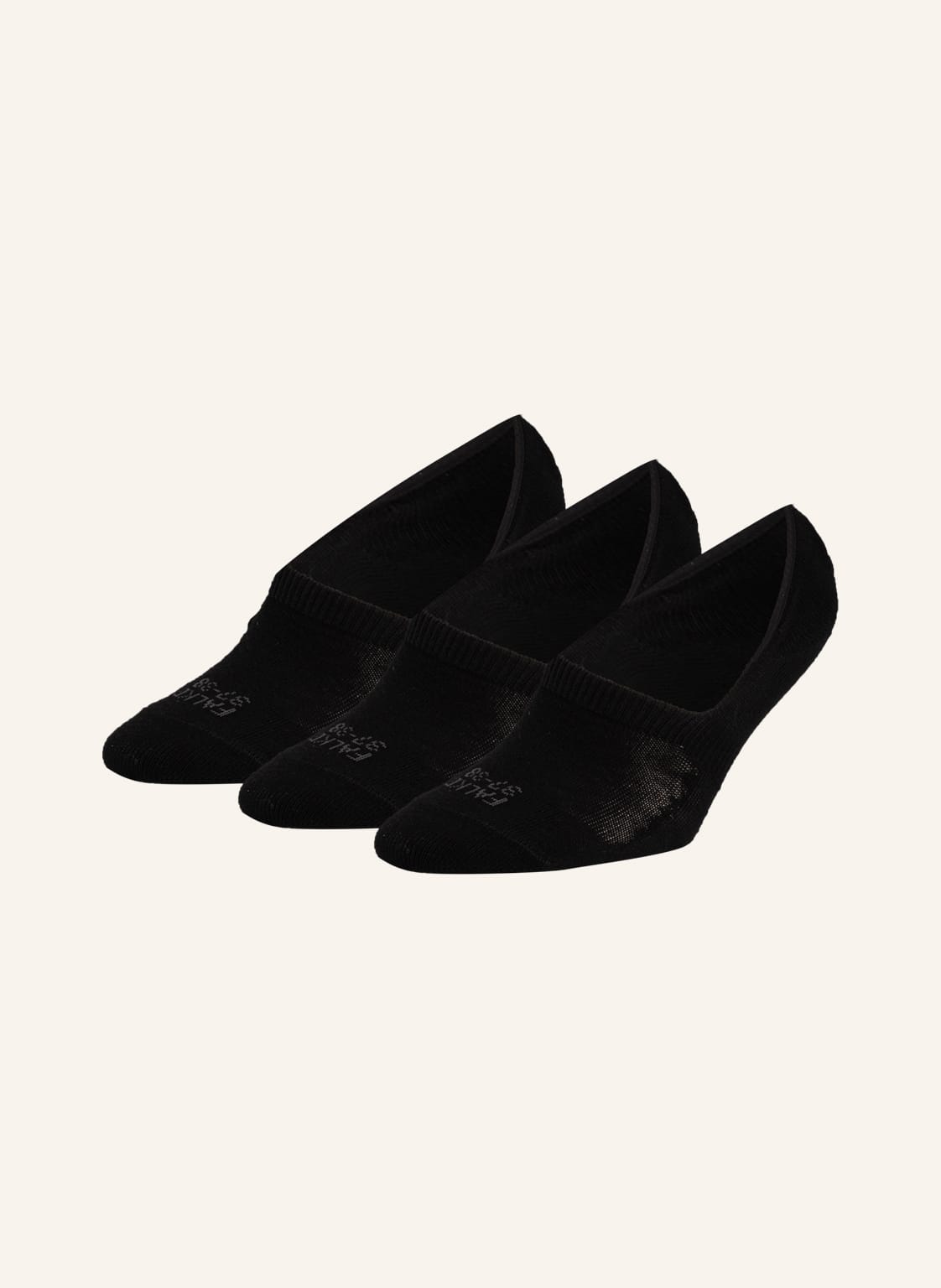 Falke Stopki Step, 3 Pary High Cut schwarz