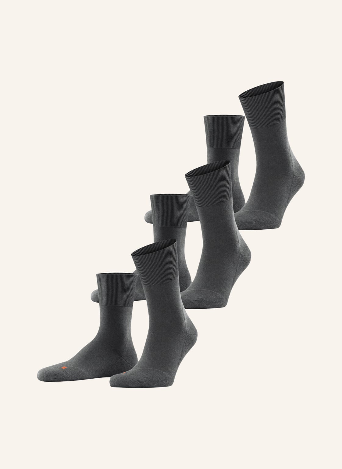 Falke Skarpety Run, 3 Pary braun