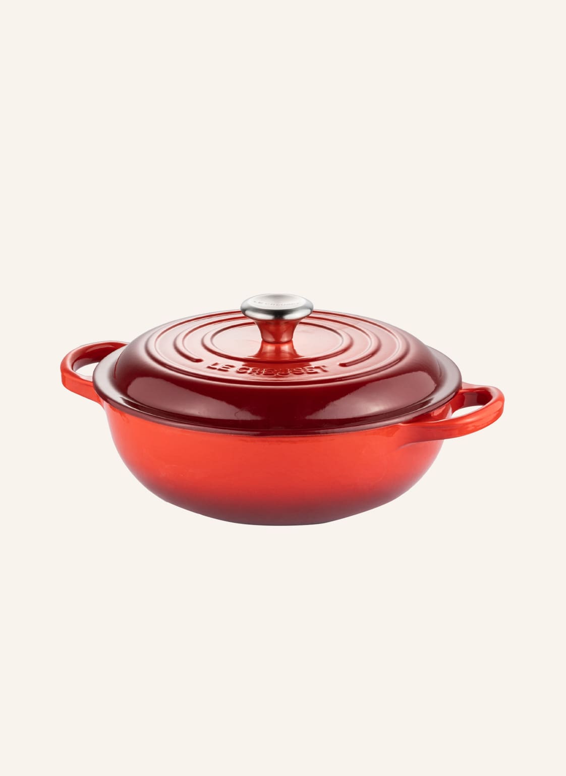 Le Creuset Profesjonalny Garnek Gourmet Signature rot