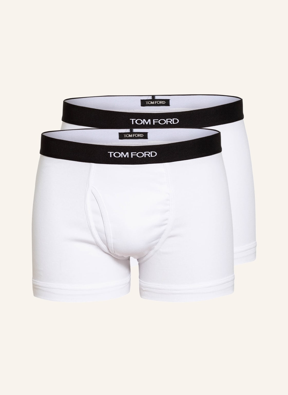 Tom Ford Bokserki, 2 Szt. weiss