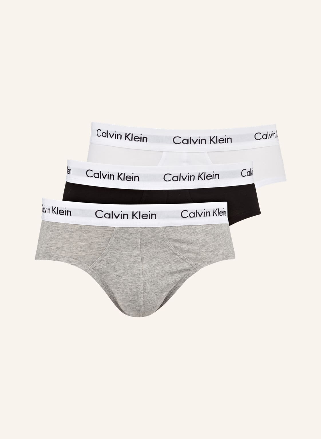 Calvin Klein Figi, 3 Szt. schwarz