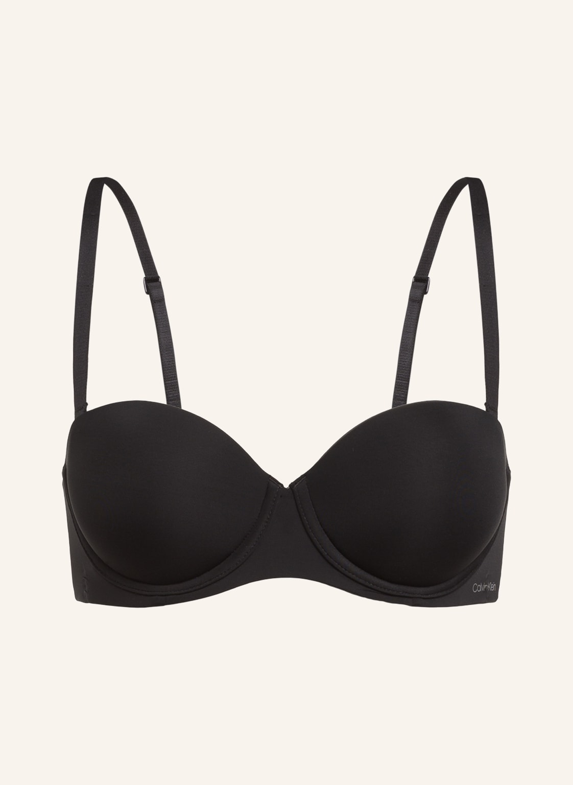 Calvin Klein Biustonosz Push-Up schwarz