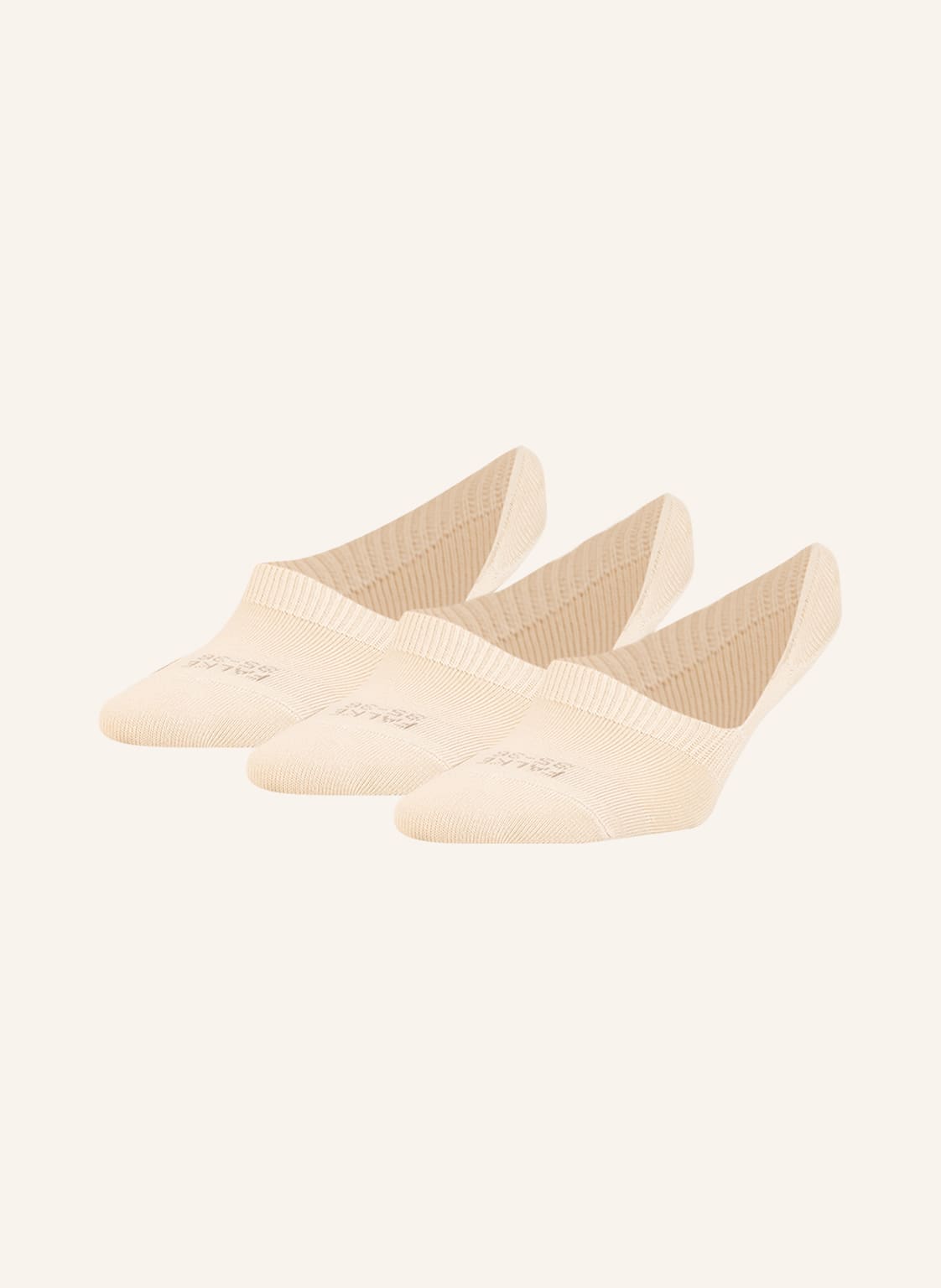 Falke Stopki Step, 3 Pary High Cut beige