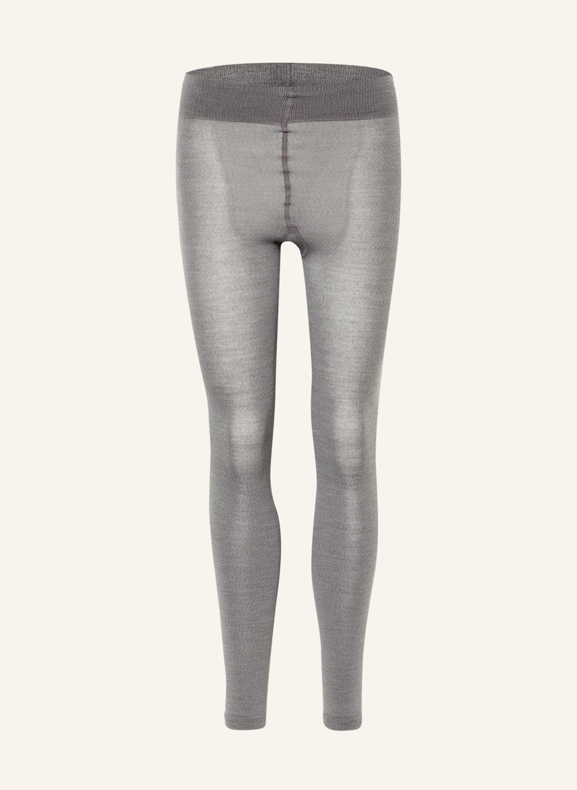 Falke Legginsy Softmerino Z Wełny Merino grau