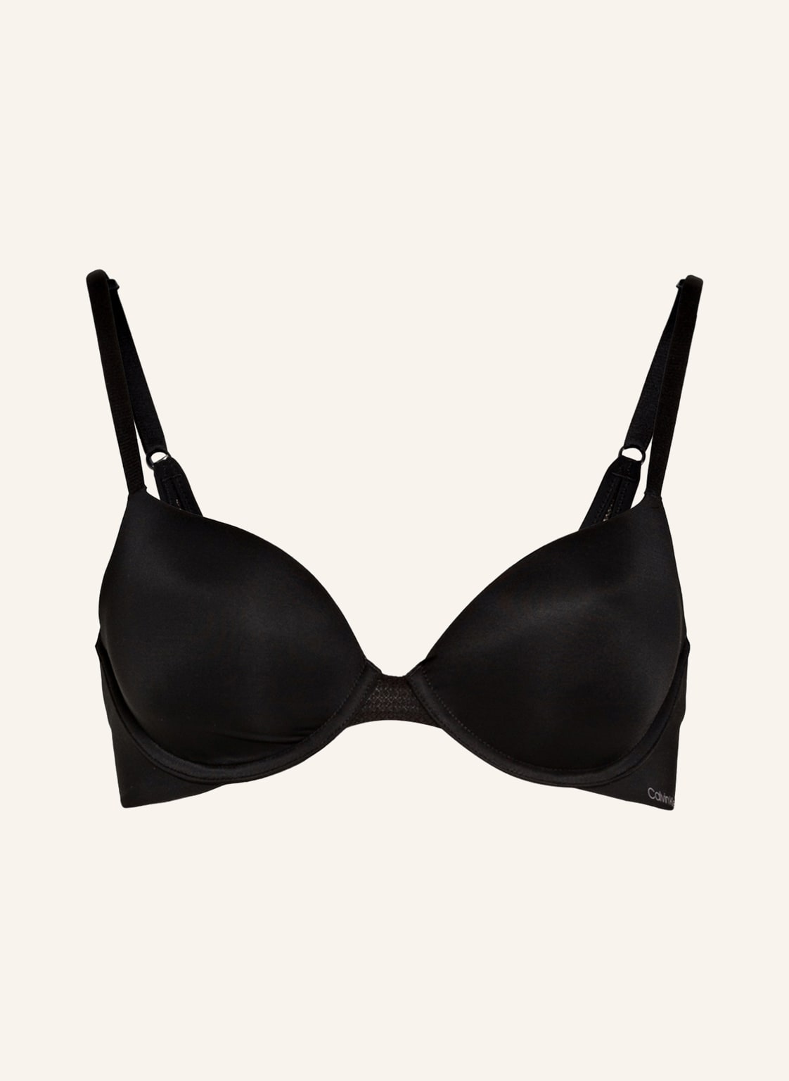 Calvin Klein Biustonosz Usztywniany Z Serii Infinite Flex schwarz