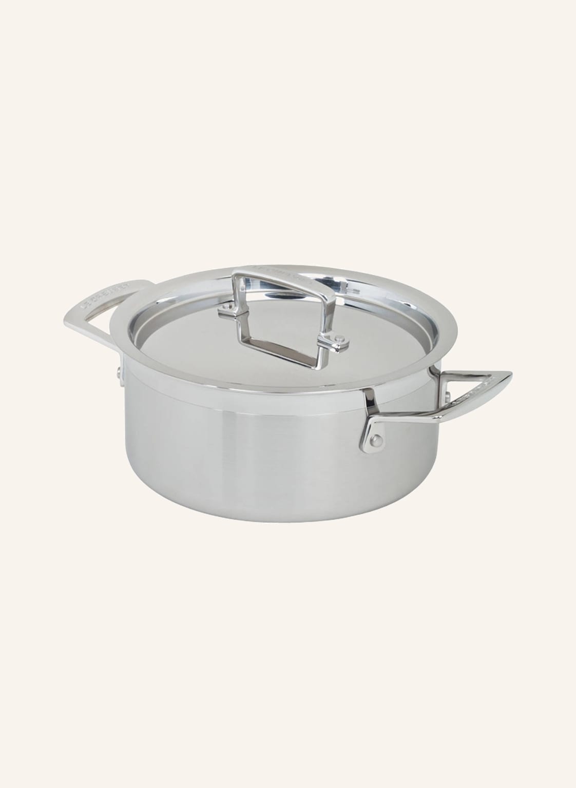 Le Creuset Garnek Do Zapiekania 3-Ply silber