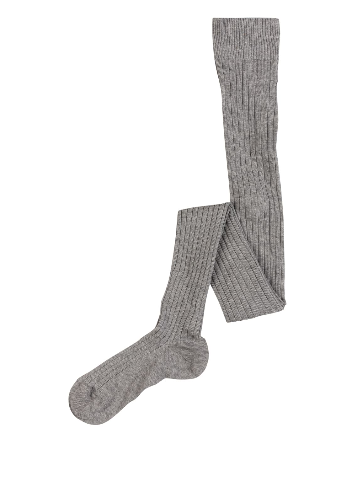 Falke Rajstopy Classic Rib grau
