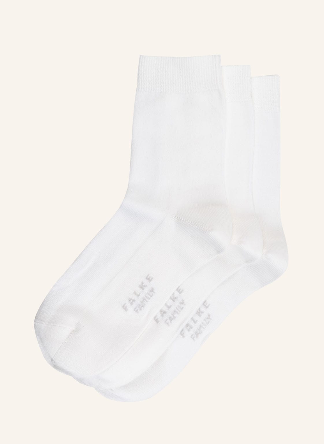 Falke Skarpety Family, 3 Pary weiss