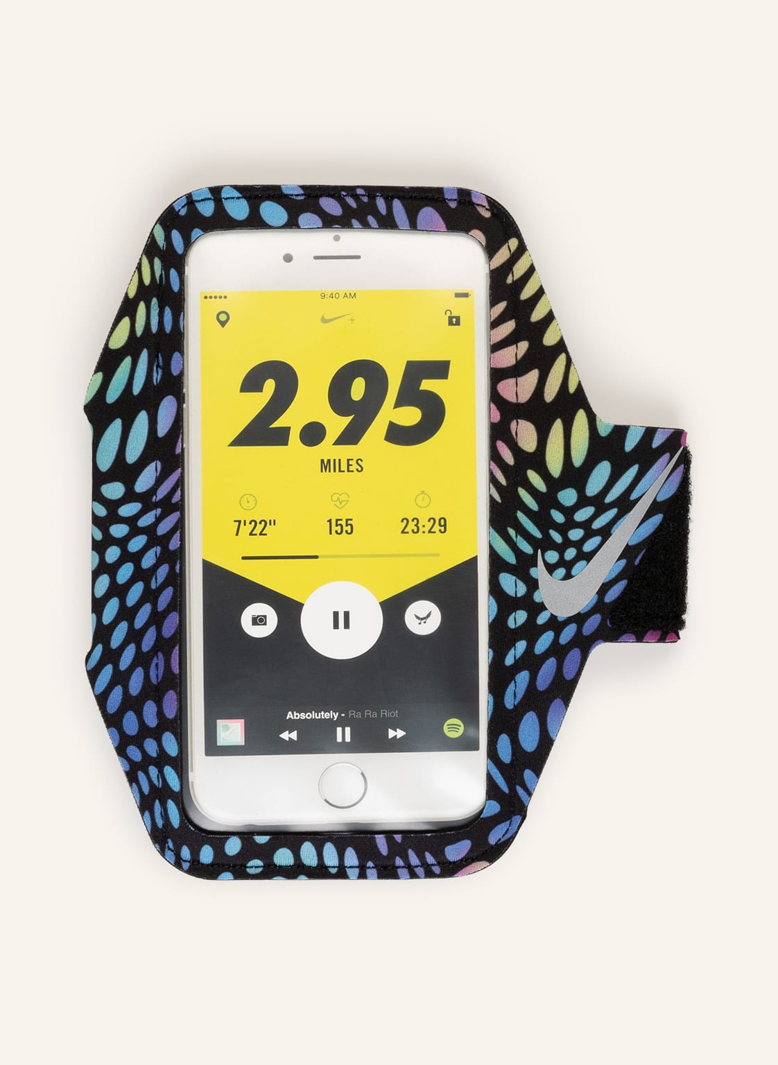 Nike Opaska Na Smartfon Lean schwarz