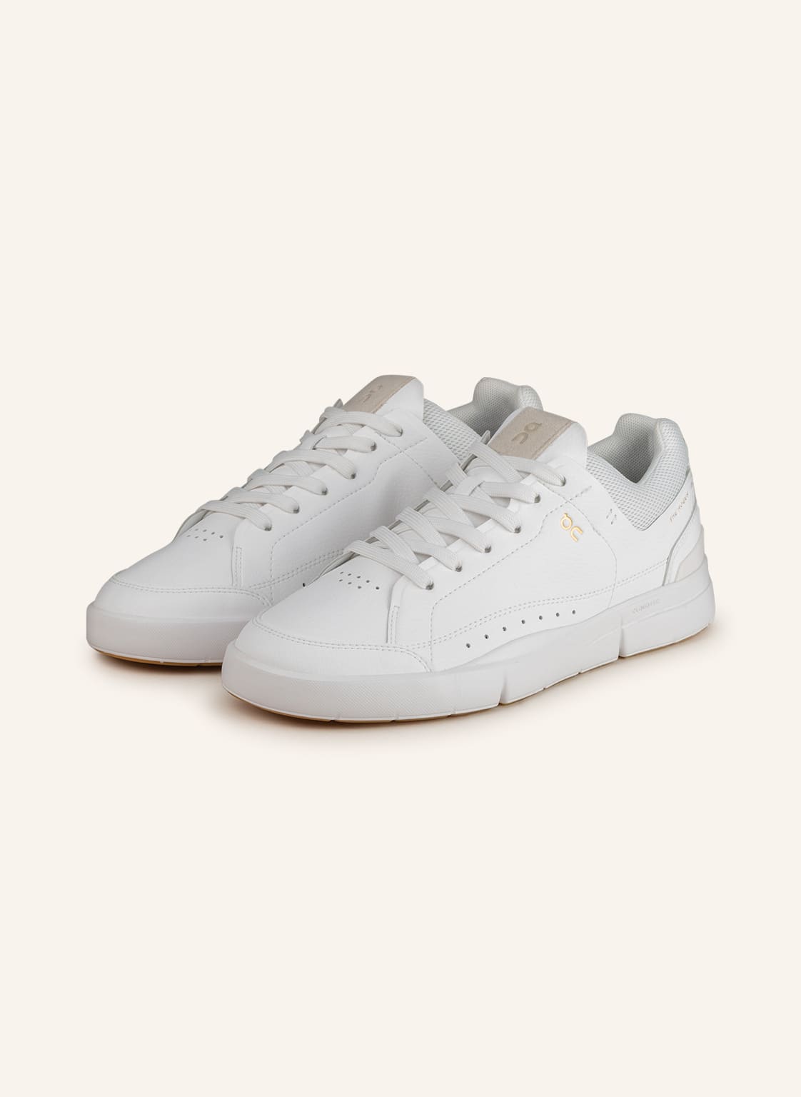 On RUNNING Buty damskie Running THE ROGER CENTRE COURT WHITE/GUM 080-L2021-4899437-10