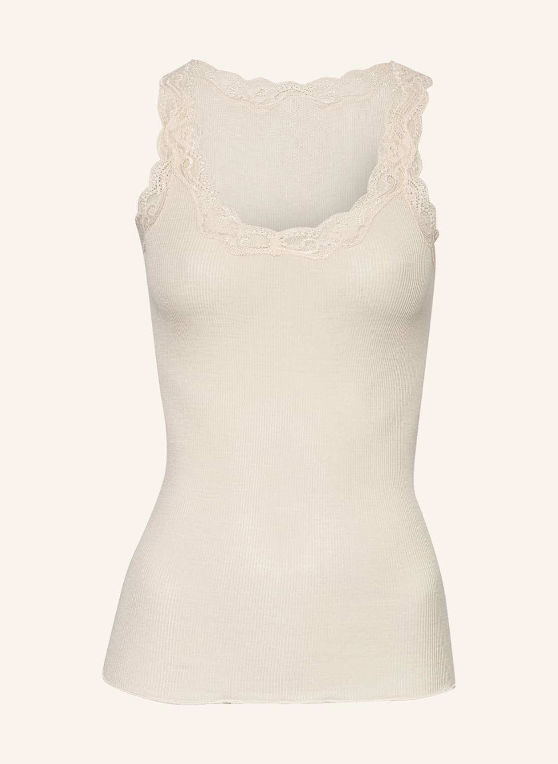 Calida Top Richesse Lace Z Dodatkiem Jedwabiu beige