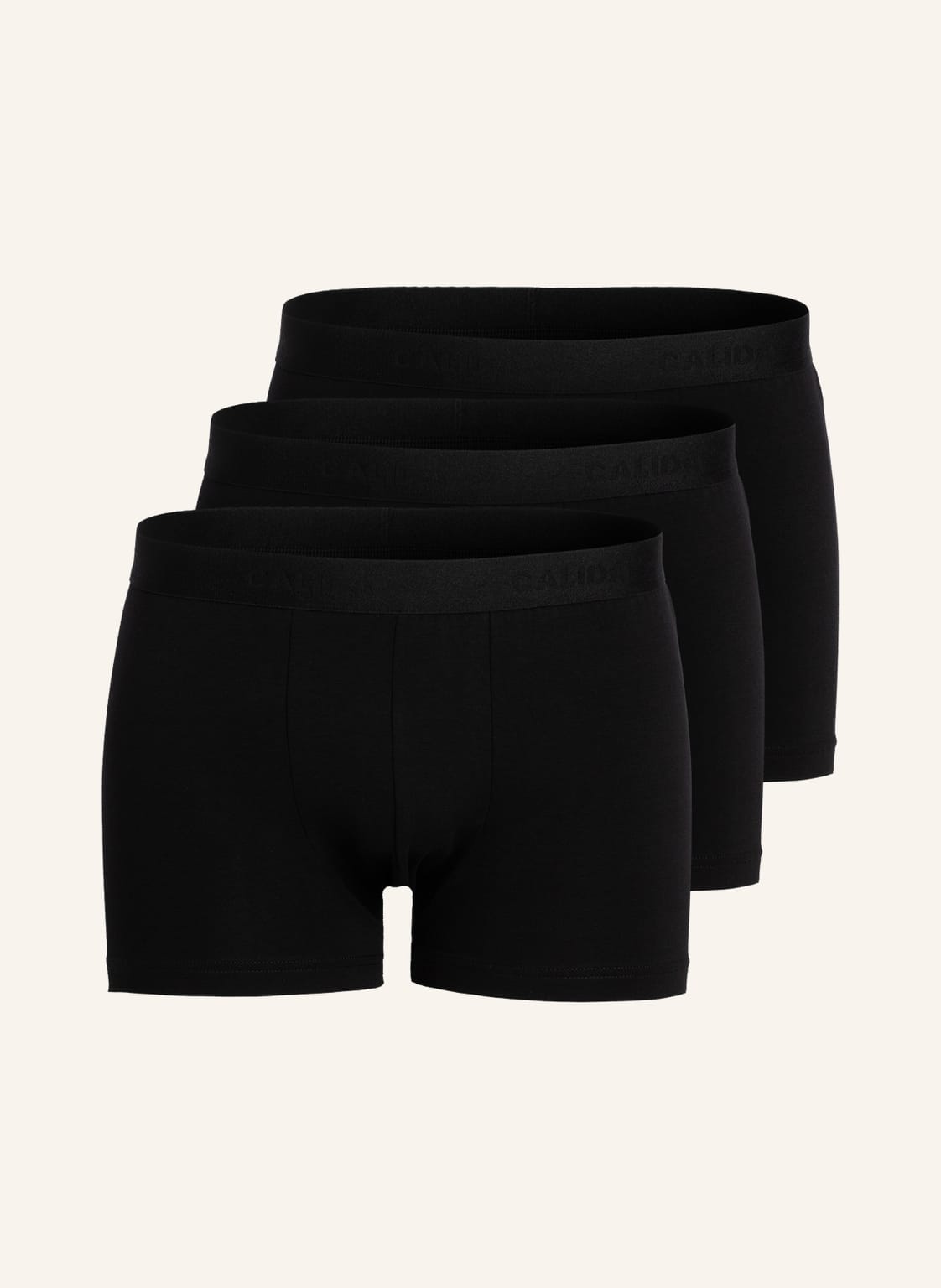 Calida Bokserki Natural Benefit, 3 Szt. schwarz