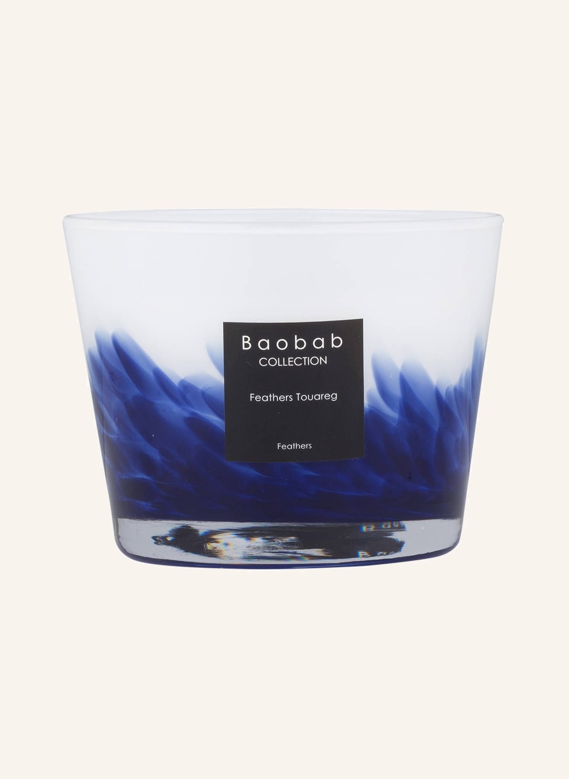Baobab Collection Świeca Zapachowa Feathers Touareg blau
