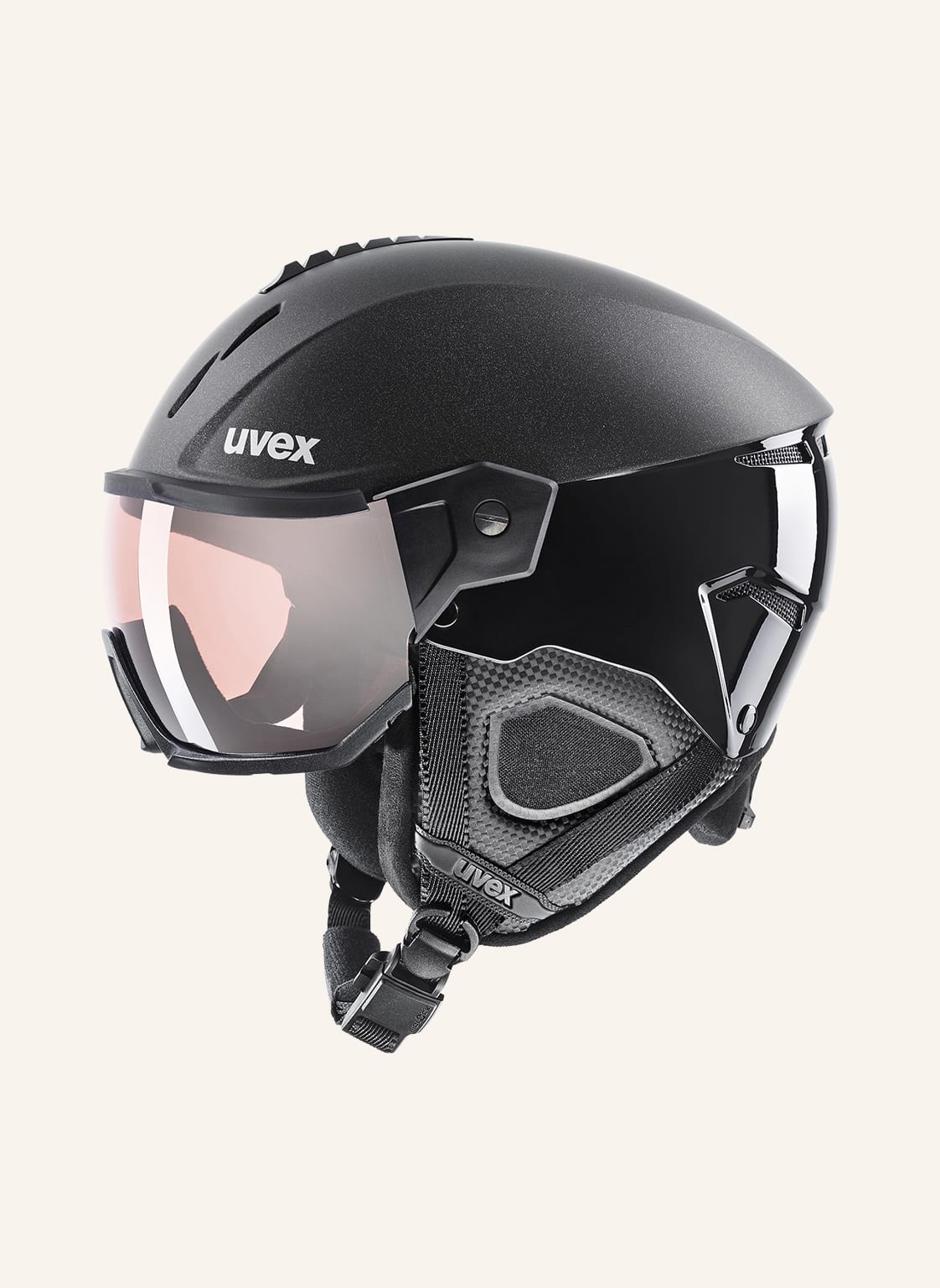 Uvex Kask Narciarski Instinct Visor Pro V schwarz