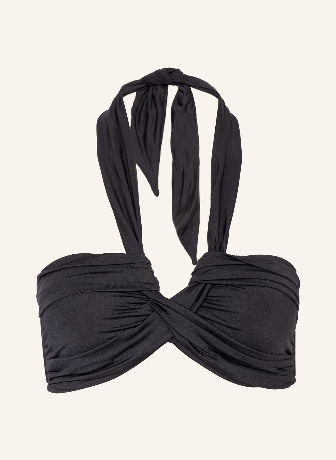 Seafolly Góra Od Bikini Bandeau Seafolly Collective schwarz