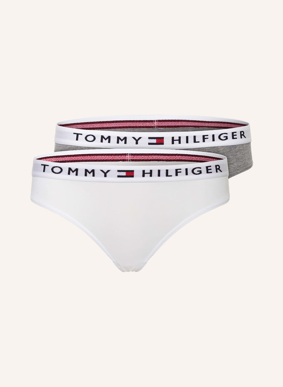 Tommy Hilfiger Figi, 2 Szt. grau